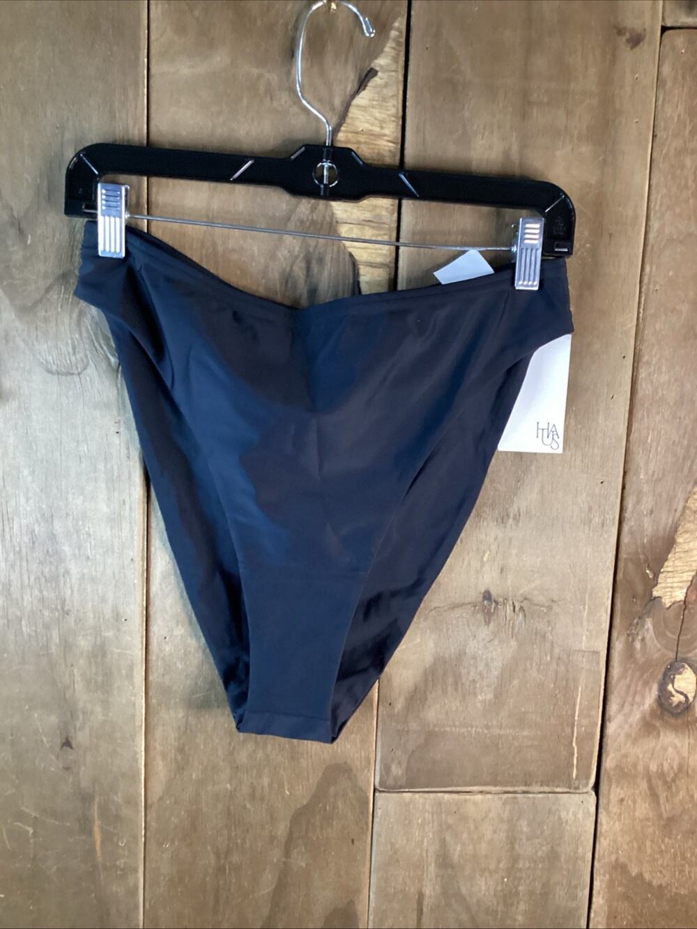 Haus Mid Rise Bikini Brief Black Size XL (See Desc)